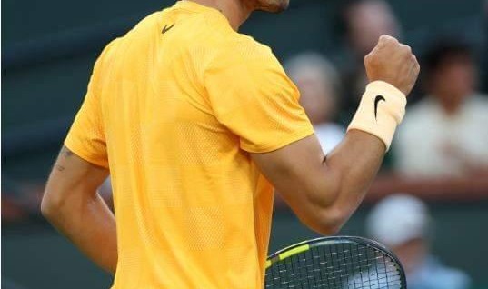 两位迷弟连续相逢大师赛，向西班牙战神纳达尔致敬