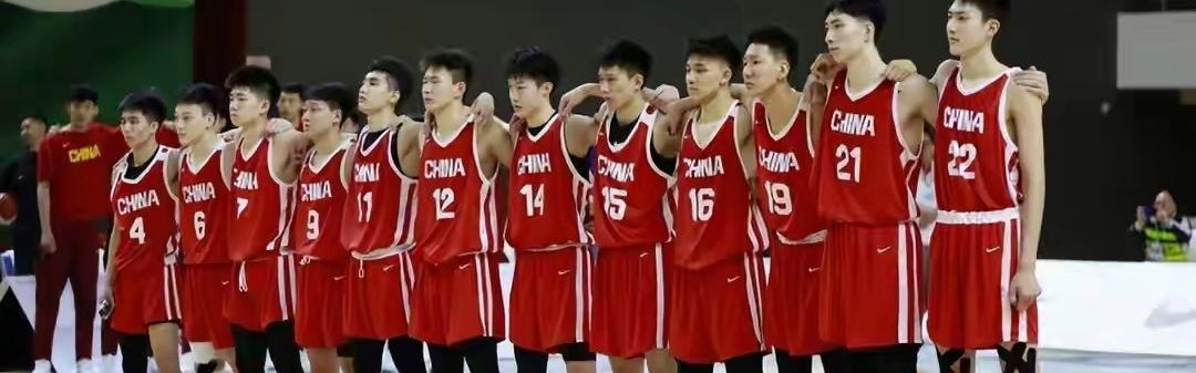 中国U18国青男篮热身赛中以78-62击败新西兰U18男篮
